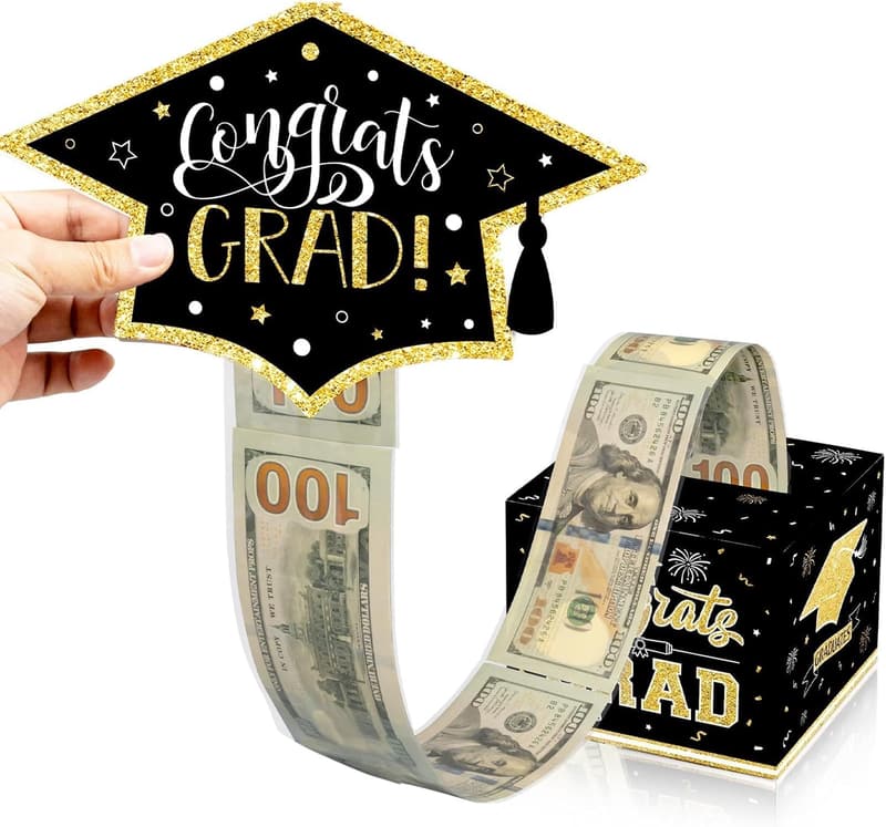 2025 Graduation Money Gift Box, Fun Cash Surprise for Grads