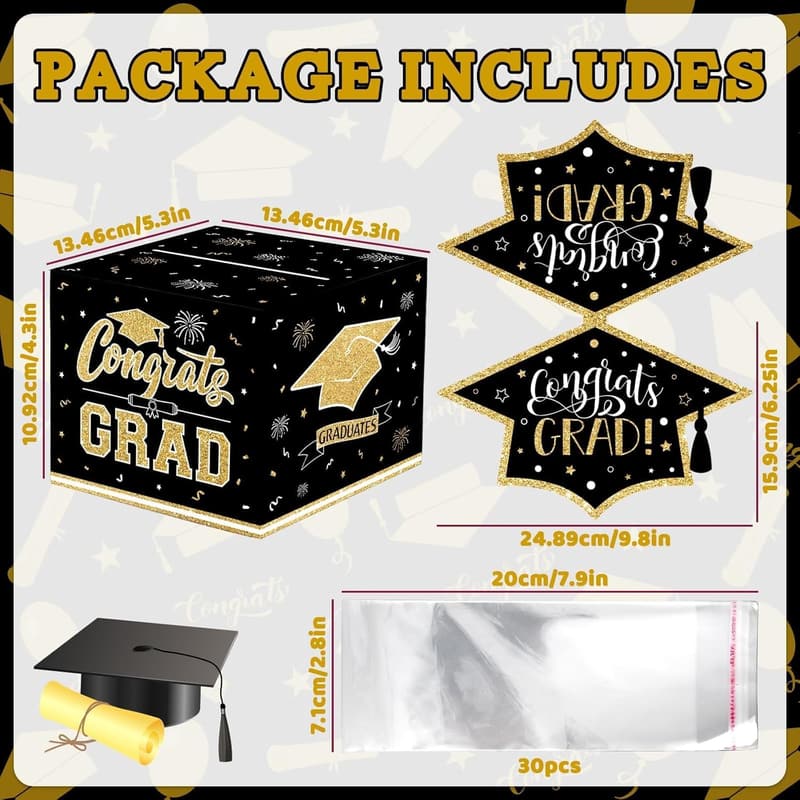 2025 Graduation Money Gift Box, Fun Cash Surprise for Grads