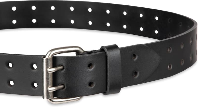 Men's Leather Double Prong Belt by Dickies