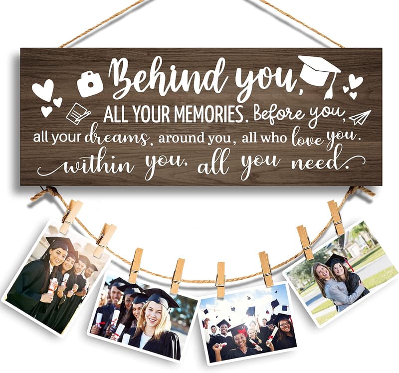 Graduation Picture Frame - Inspirational Gift for Her