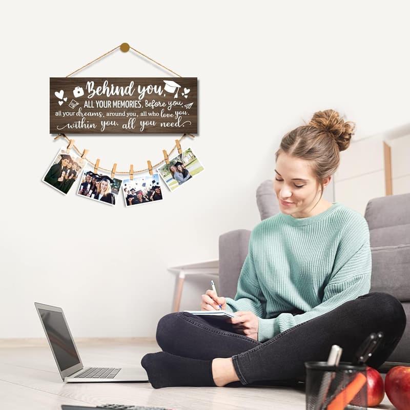 Graduation Picture Frame - Inspirational Gift for Her
