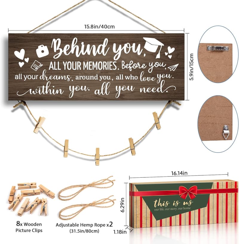 Graduation Picture Frame - Inspirational Gift for Her