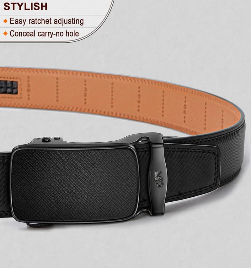 Men's Adjustable Ratchet Belt - Lightweight Gift