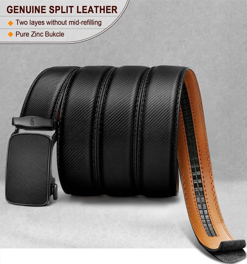 Men's Adjustable Ratchet Belt - Lightweight Gift