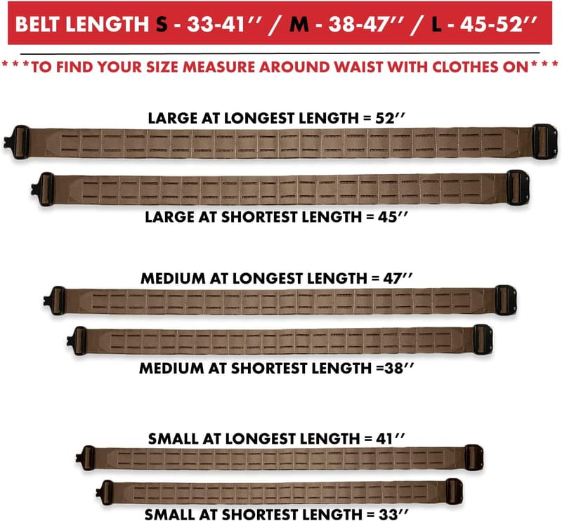 Heavy Duty Nylon Molle Riggers Belt