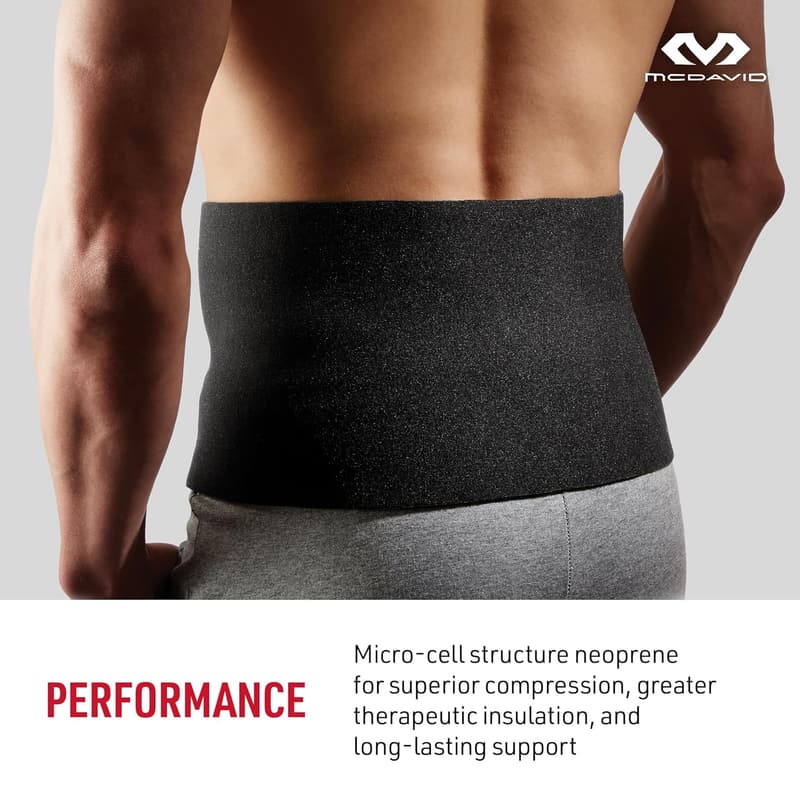 Men's Waist Trimmer & Sweat Band for Workout Support