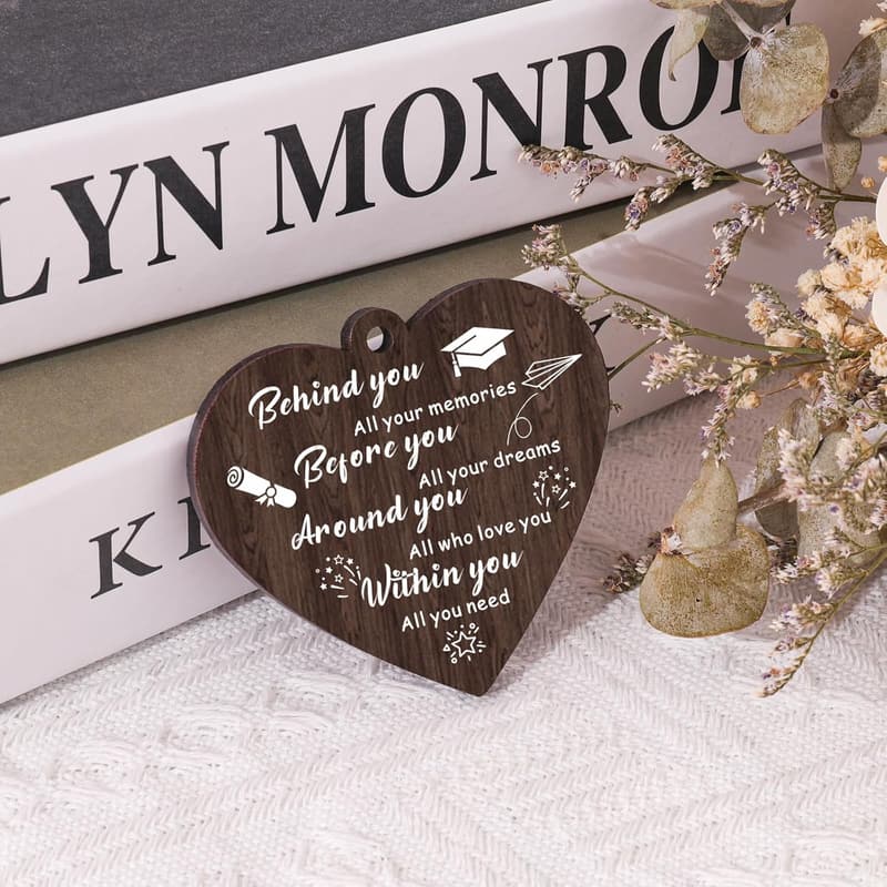 2025 Graduation Picture Frame for Her & Him - Displays 2 Photos