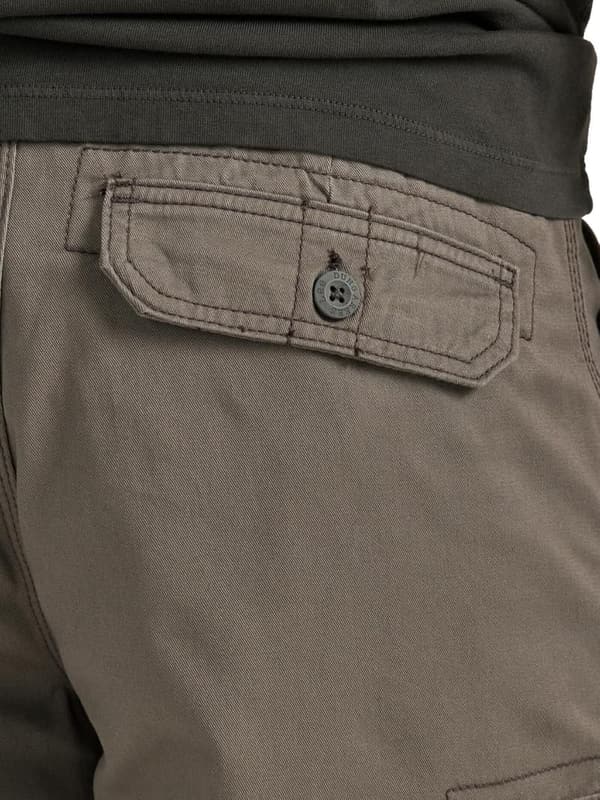 Lee Men's Big & Tall Cargo Shorts with Belt - Wyoming Style