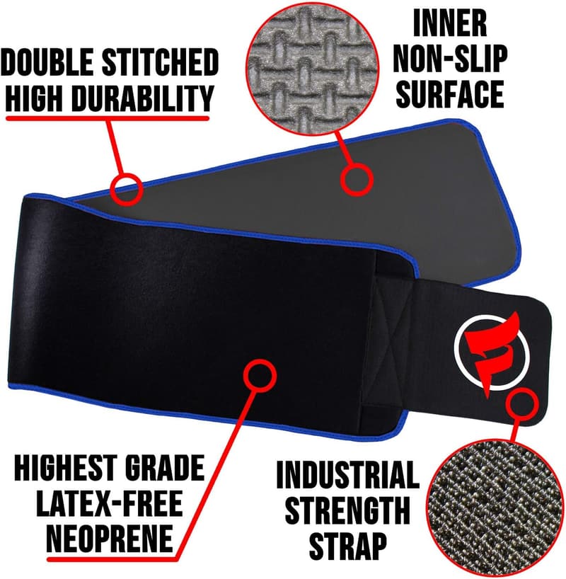 Waist Trainer Sauna Belt for Women & Men - Fitru