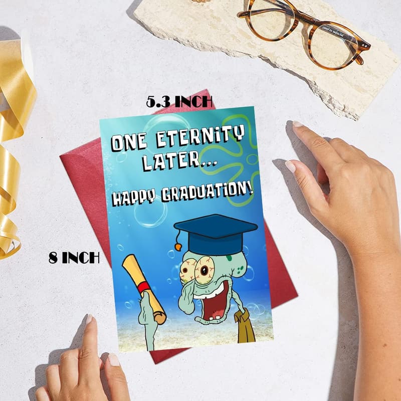 Funny Graduation Card for Kindergarten to College Students