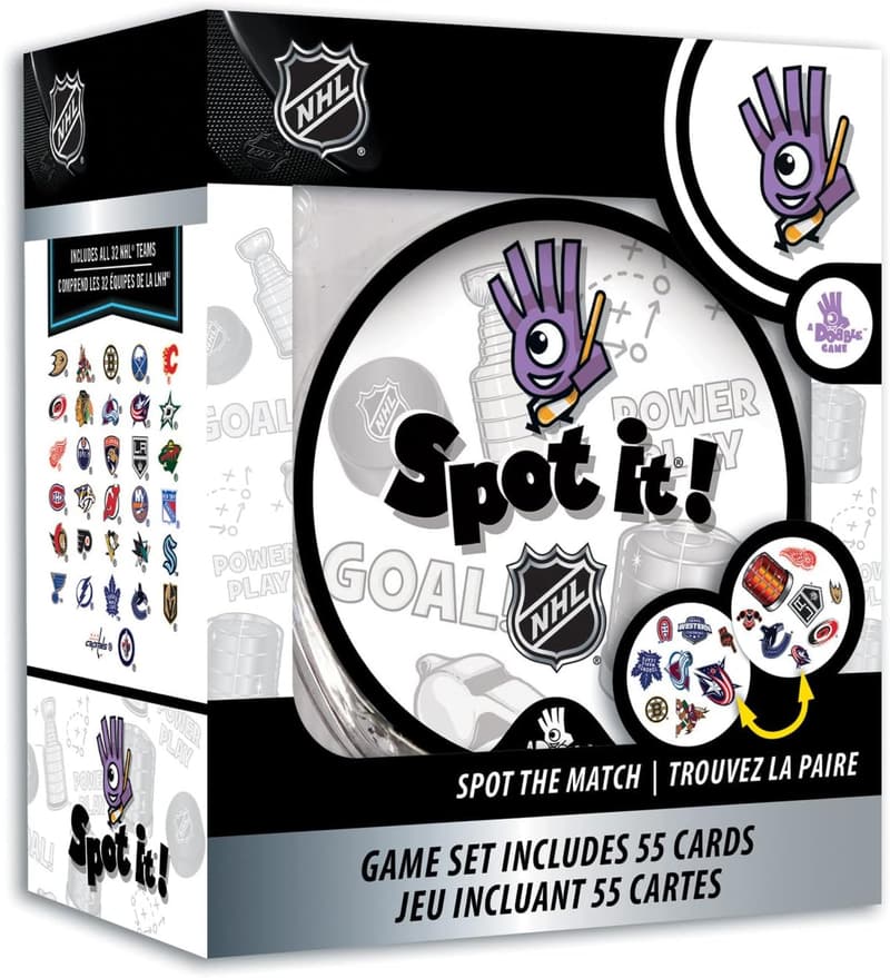 NHL Spot It Game for Family Game Night