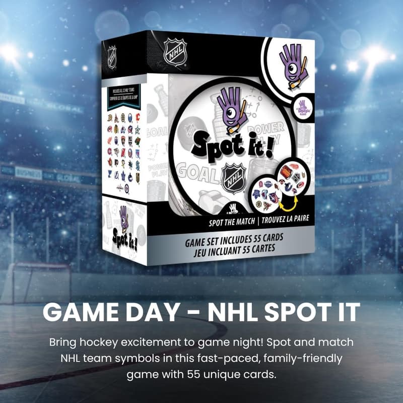 NHL Spot It Game for Family Game Night