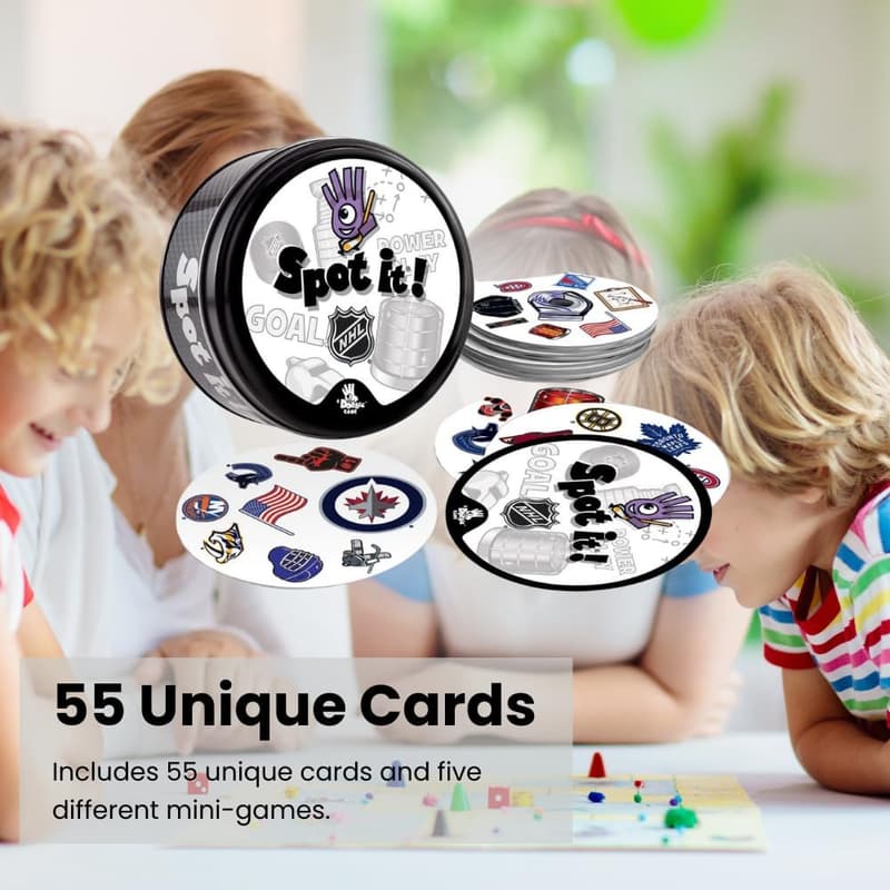 NHL Spot It Game for Family Game Night