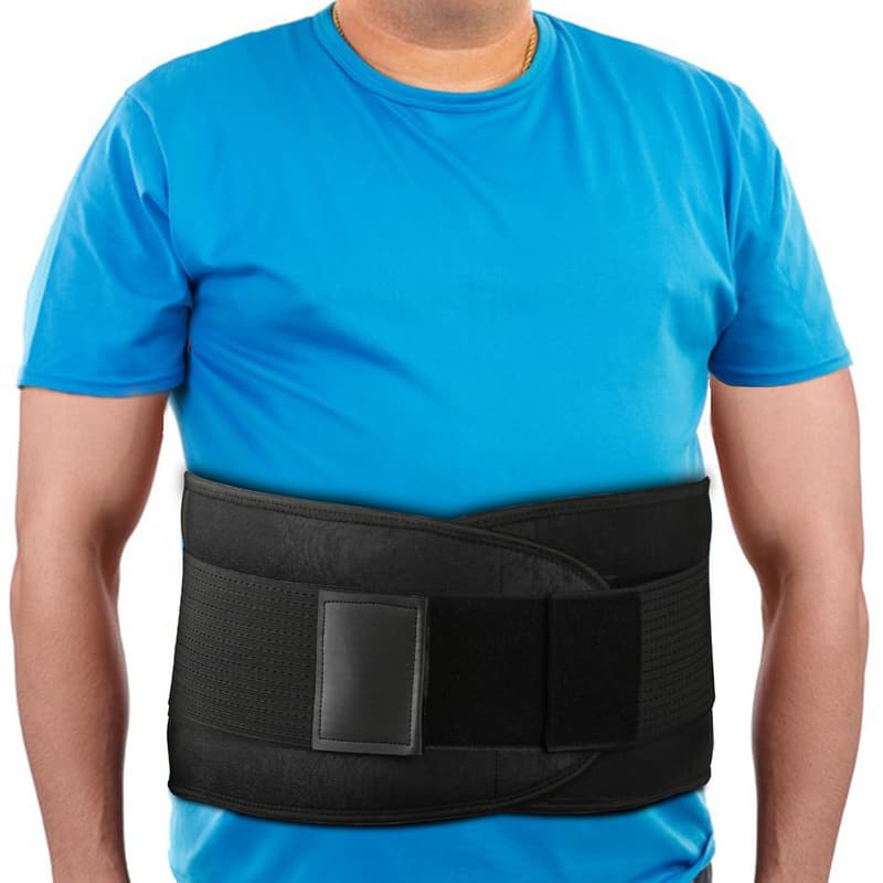 Lumbar Support Back Brace for Lower Back Pain Relief - 5XL