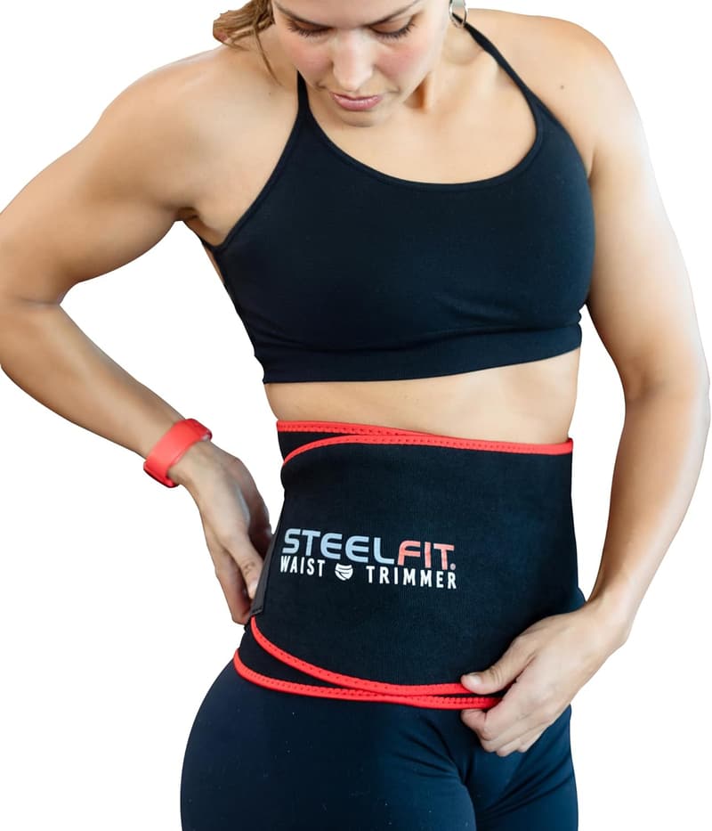 Moisture-Resistant Neoprene Waist Trimmer for Fitness