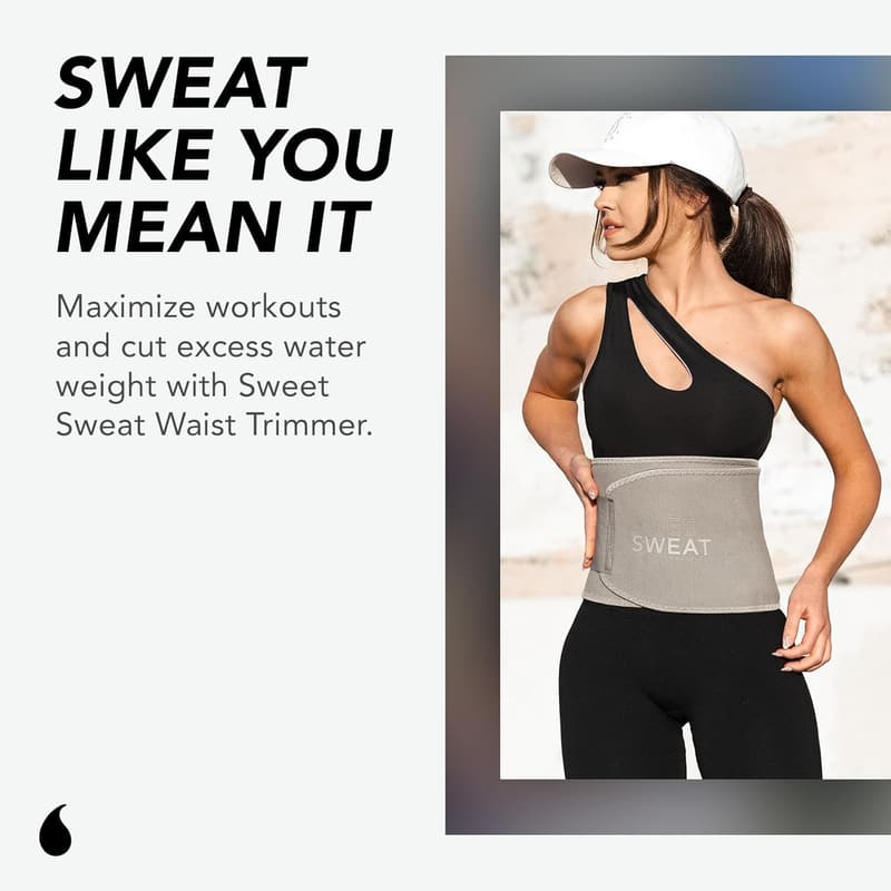 Premium Sweat Enhancing Waist Trimmer Belt for Fitness