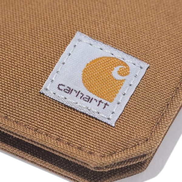 Durable Men's Bifold Wallet in Leather or Canvas Styles