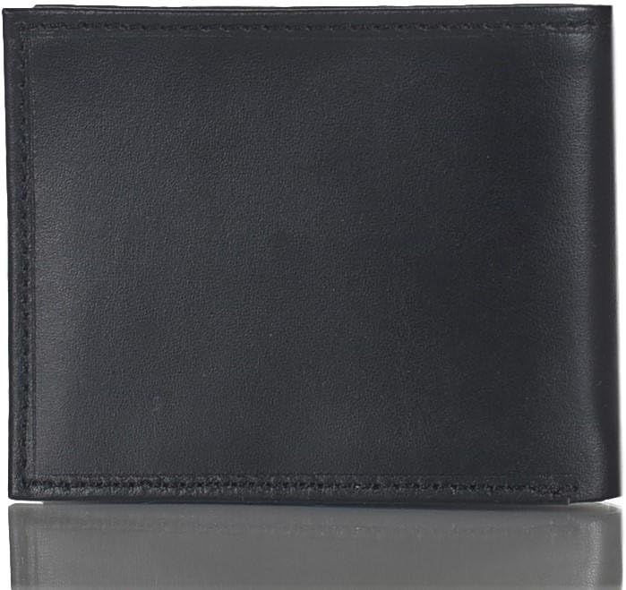 Tommy Hilfiger Men's Leather Wallet with Removable ID Window