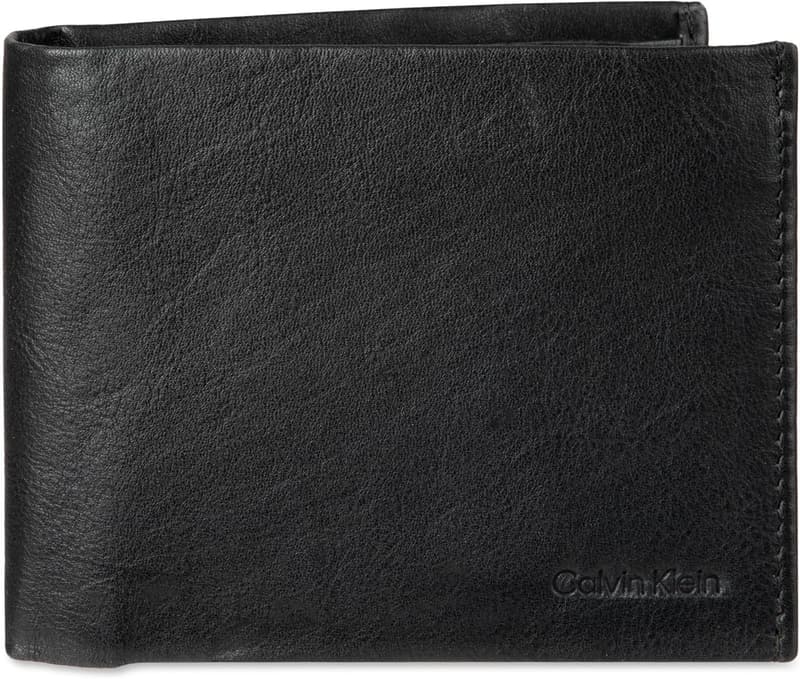 Men's RFID Leather Bifold Wallet with Card Slots