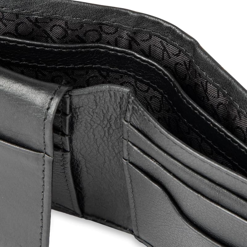 Men's RFID Leather Bifold Wallet with Card Slots