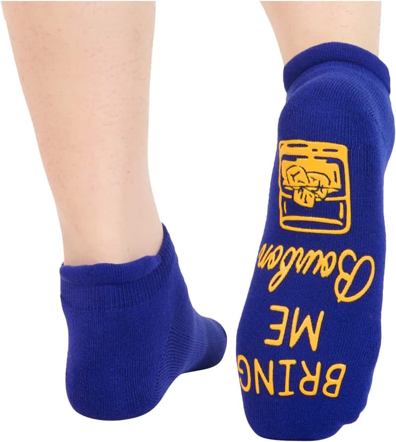 Novelty Drink Socks for Men - Funny Bourbon & Whiskey Gift