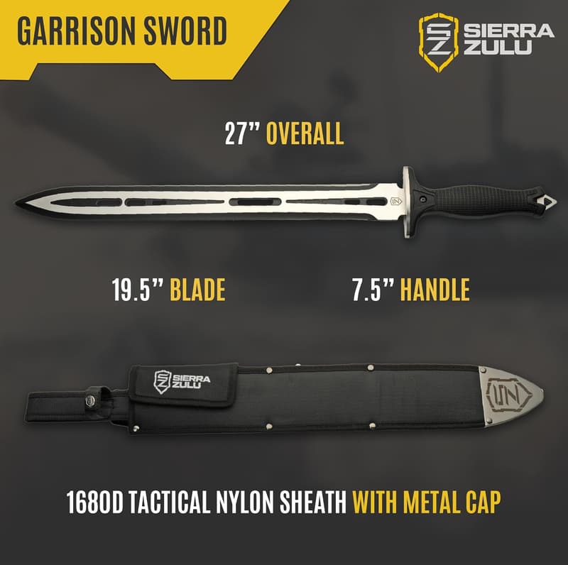 Sierra Zulu Garrison Sword - 27