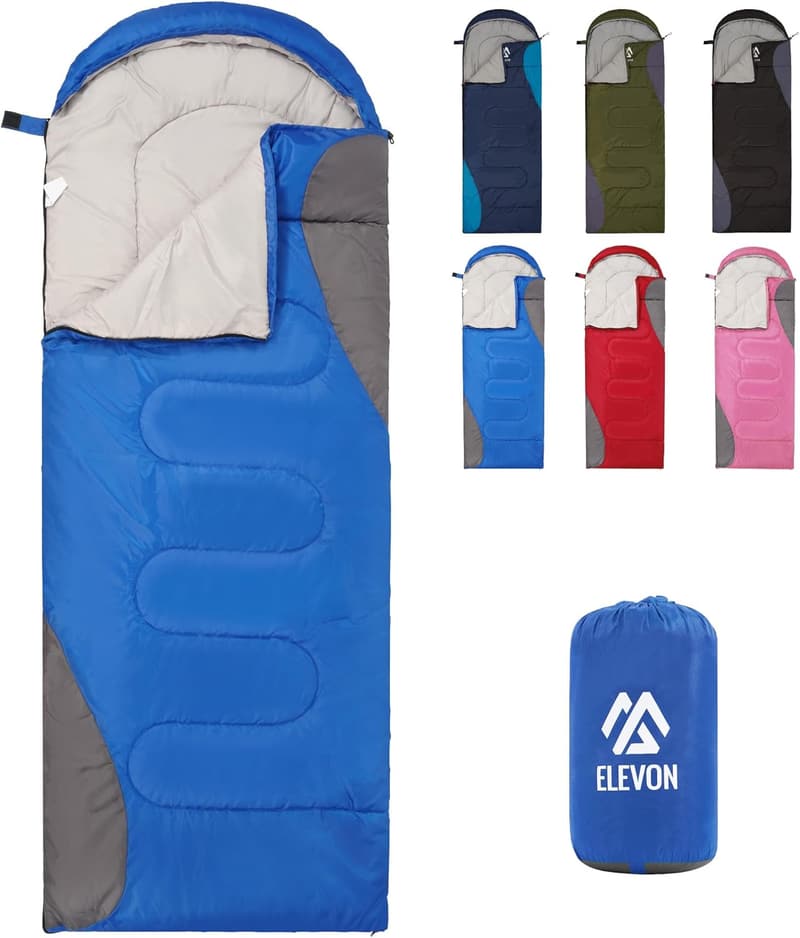 Portable Waterproof Sleeping Bag for 3-4 Seasons Camping