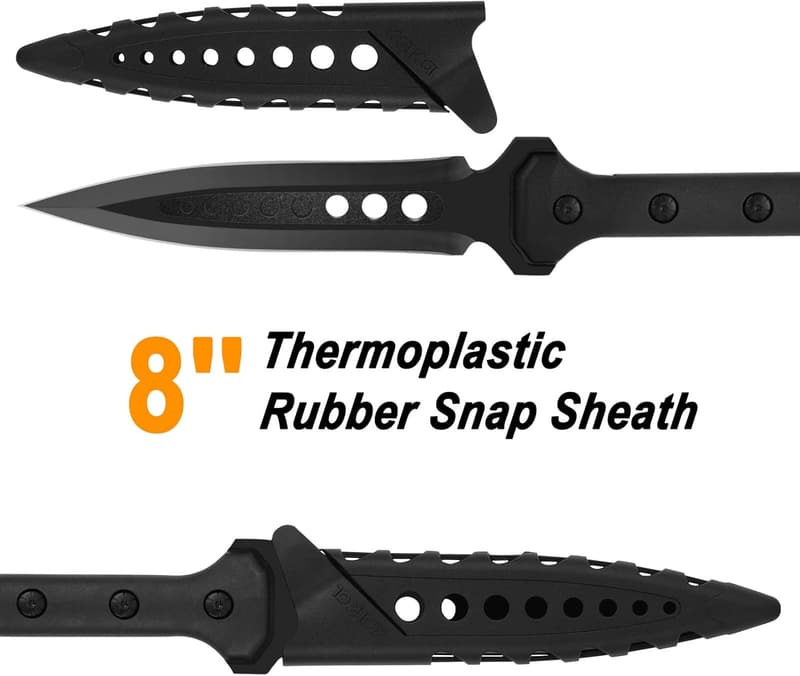 Tactical Survival Spear with 2Cr13 Stainless Steel Blade