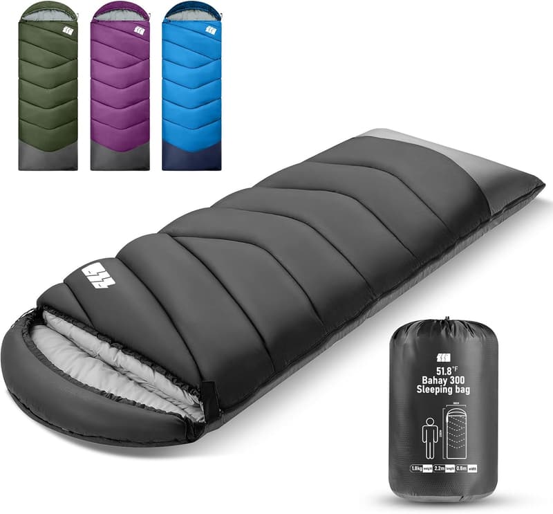 Portable Waterproof Sleeping Bag for Adults - Lightweight & Warm