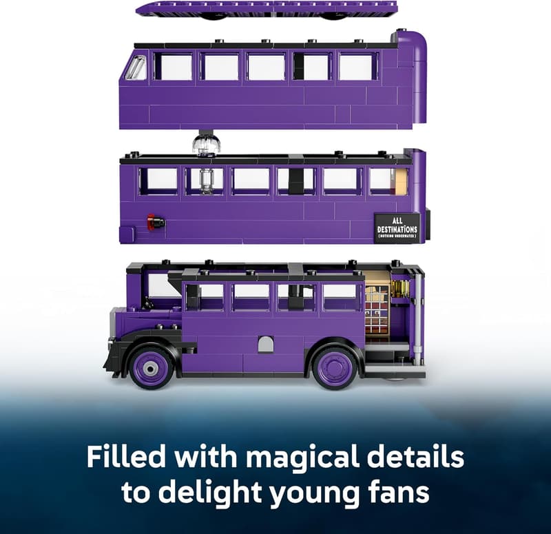 LEGO Harry Potter Knight Bus Adventure Building Set - Ages 8+