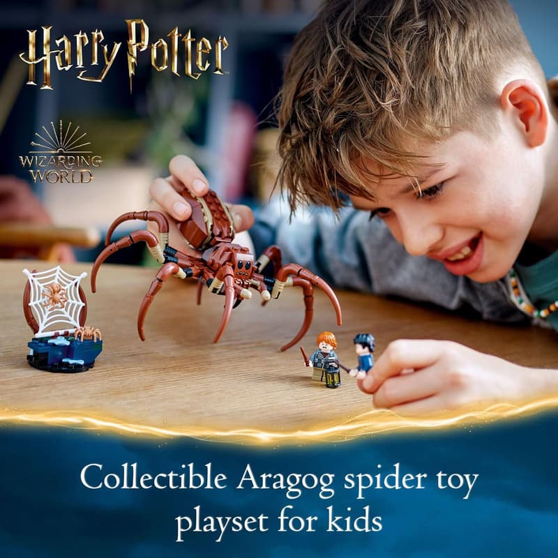 LEGO Harry Potter Aragog Spider Playset with 2 Minifigures