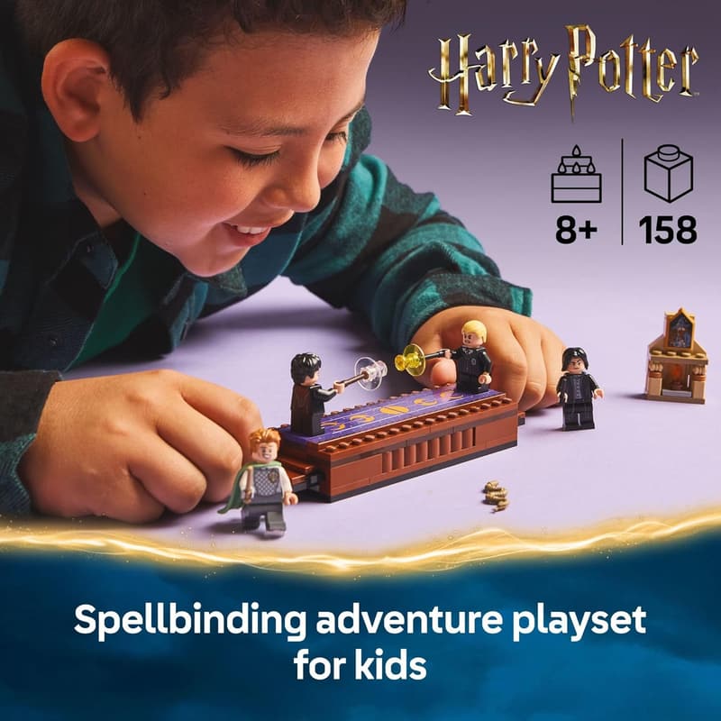 LEGO Harry Potter Dueling Club Castle Building Toy for Ages 8+