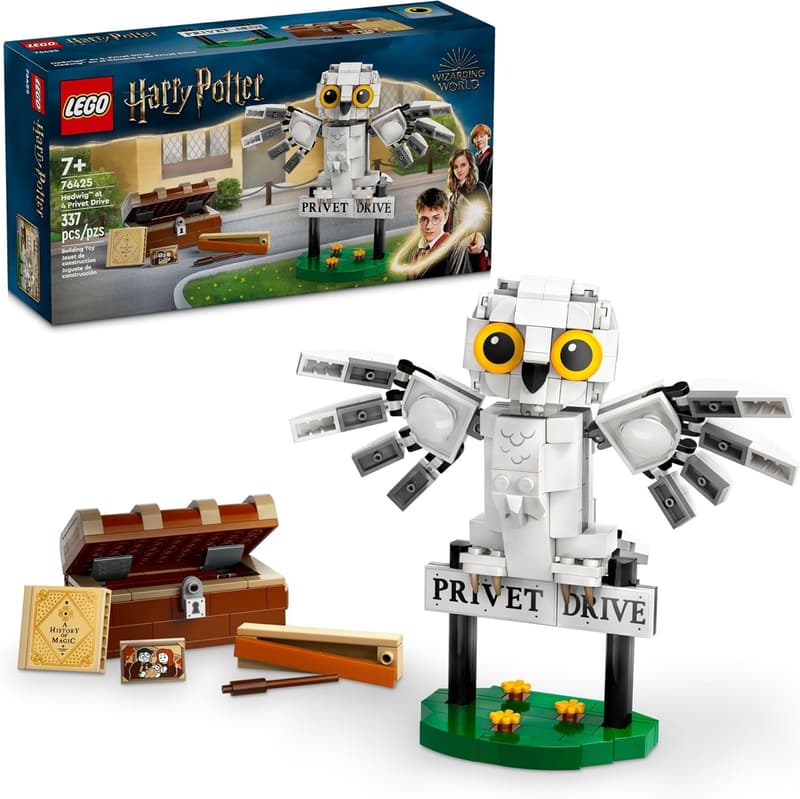 LEGO Harry Potter Hedwig Set - Buildable Toy for Ages 7+