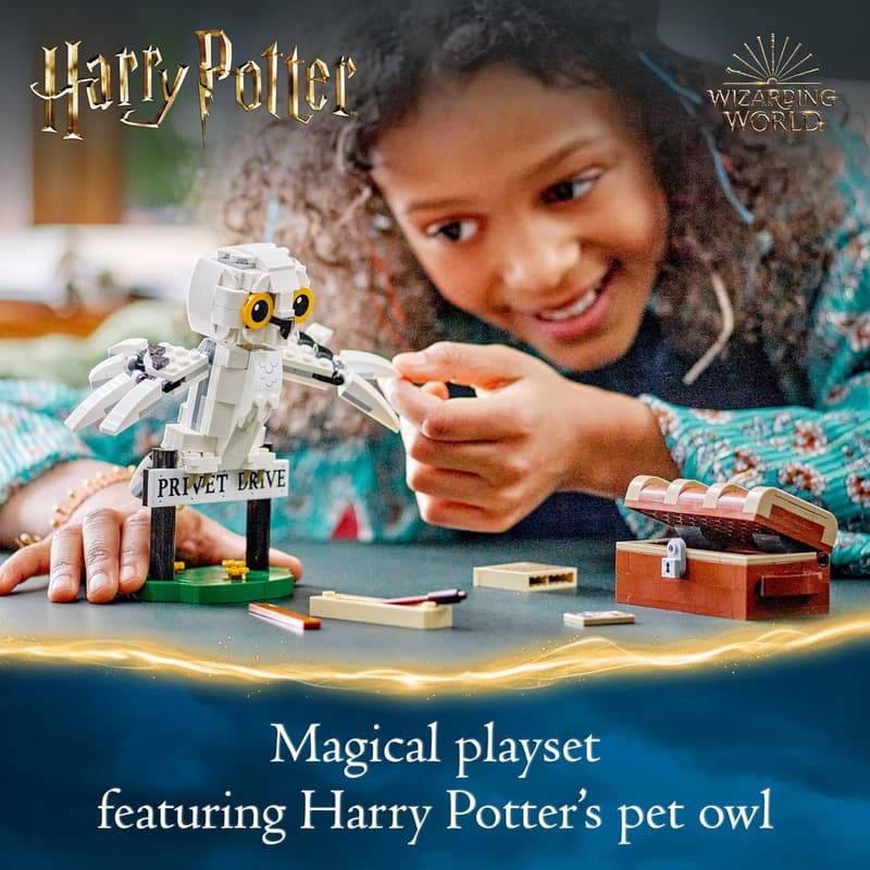LEGO Harry Potter Hedwig Set - Buildable Toy for Ages 7+