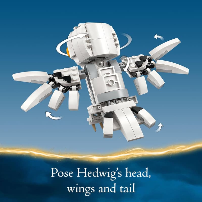 LEGO Harry Potter Hedwig Set - Buildable Toy for Ages 7+