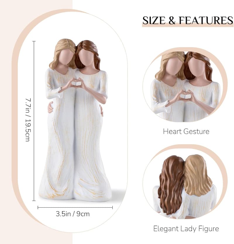 Best Friend Sister Figurines - Gift for Women