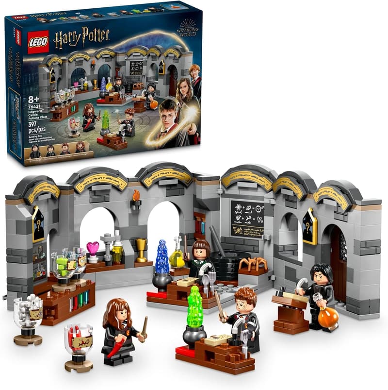 LEGO Harry Potter Potions Class Building Set with 4 Minifigures