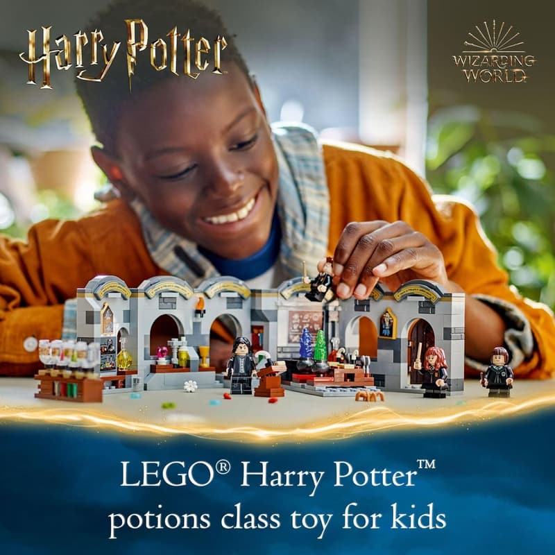 LEGO Harry Potter Potions Class Building Set with 4 Minifigures