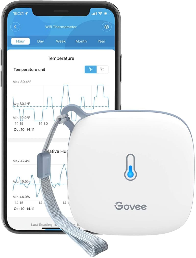 Govee Smart WiFi Thermometer & Hygrometer for Home Monitoring