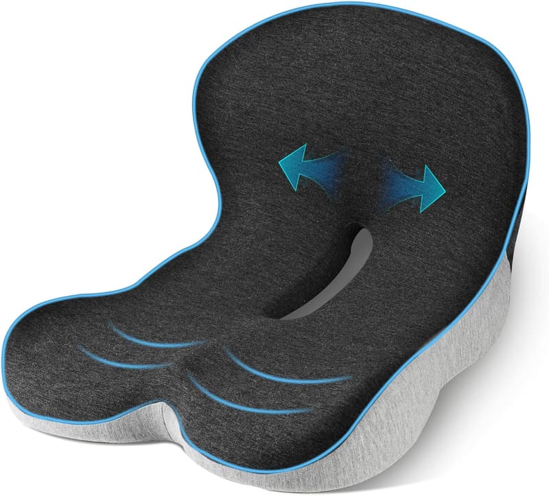 Truck Seat Cushion with Lumbar Support for Long Sitting