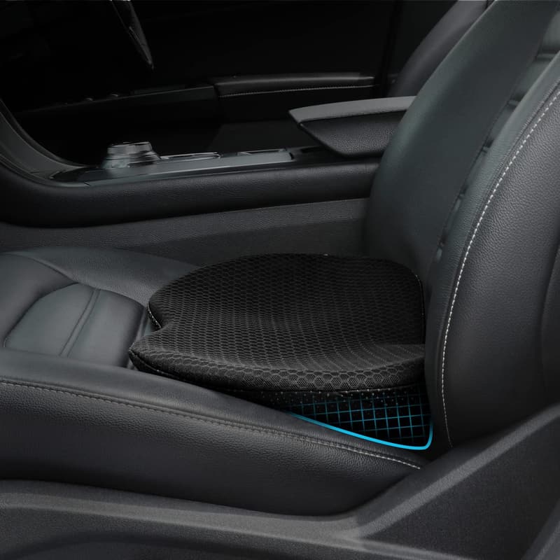 Memory Foam Car Seat Cushion for Back Pain Relief