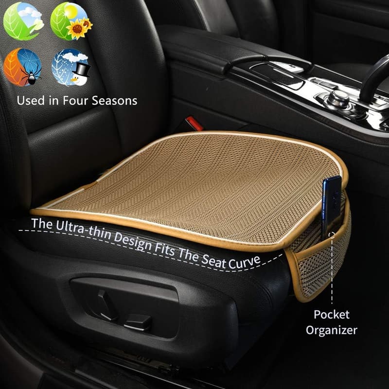 Breathable Car Seat Cushion Universal Protector for Drivers