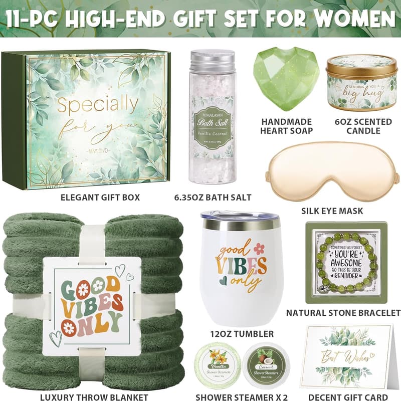 Relaxing Spa Gift Basket for Women – Self-Care Essentials