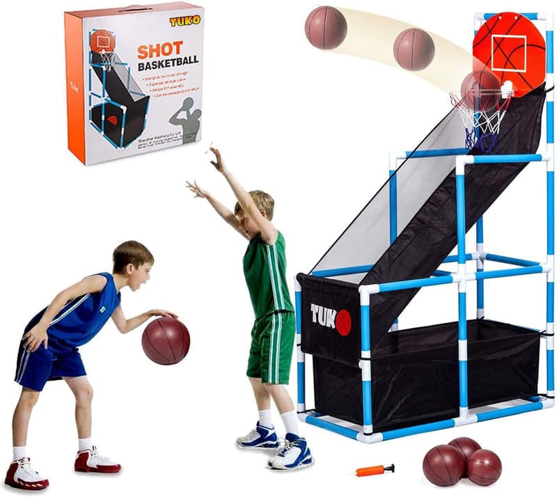 Toddler Basketball Hoop Game - Indoor/Outdoor Toy for Kids 3+