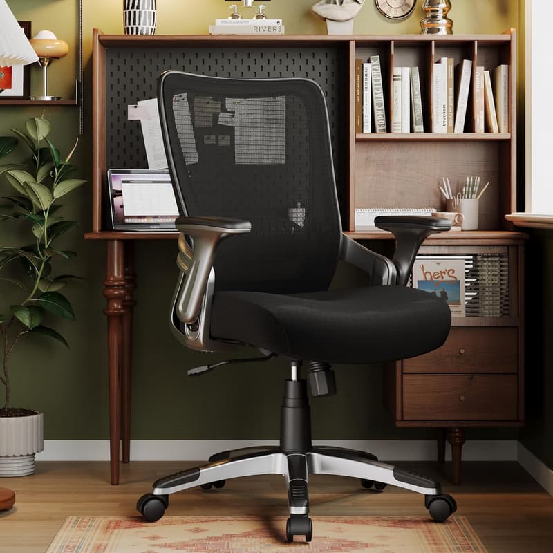 Ergonomic Office Chair with Adjustable Lumbar Support