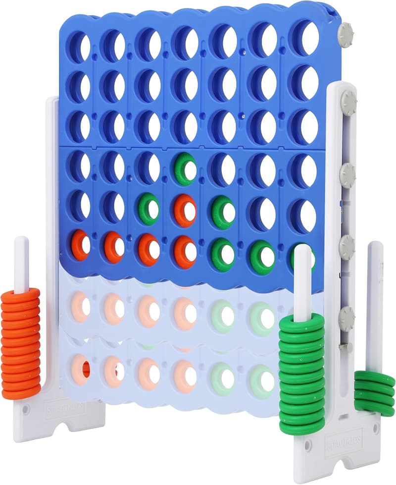 Giant 4-to-Score Game Set for Family and Party Fun