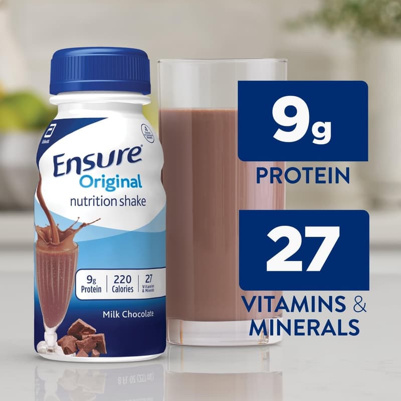 Milk Chocolate Meal Replacement Shake | 9g Protein | 16 Pack