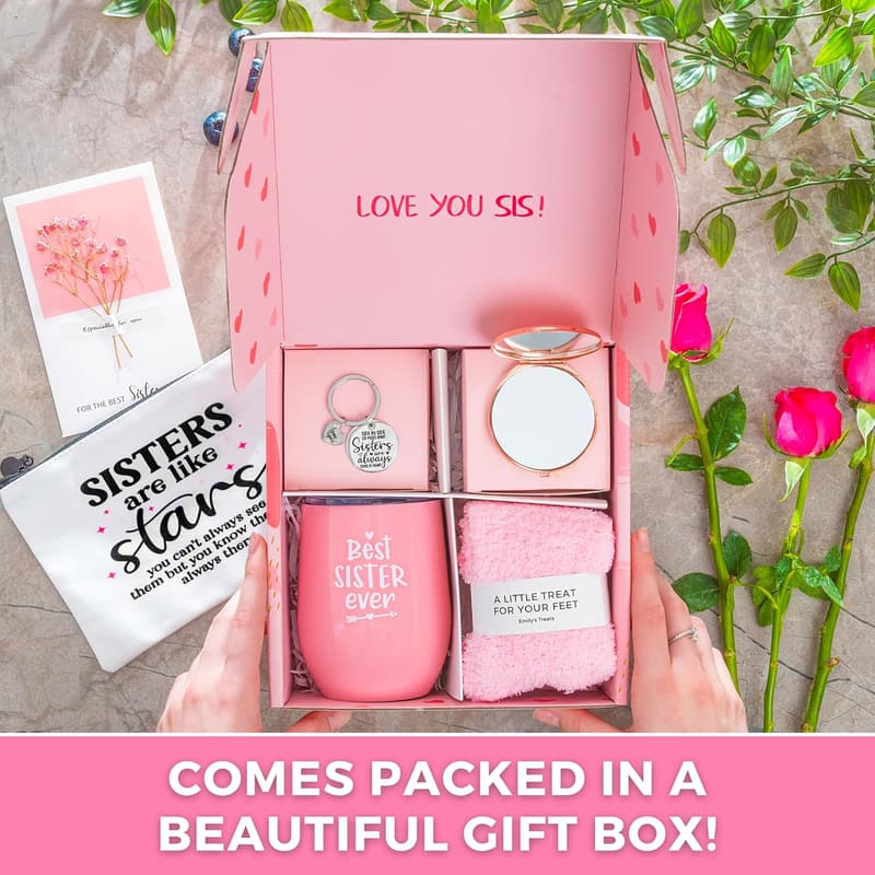 Sister Birthday Gift Box - 6-Piece Set for Sister