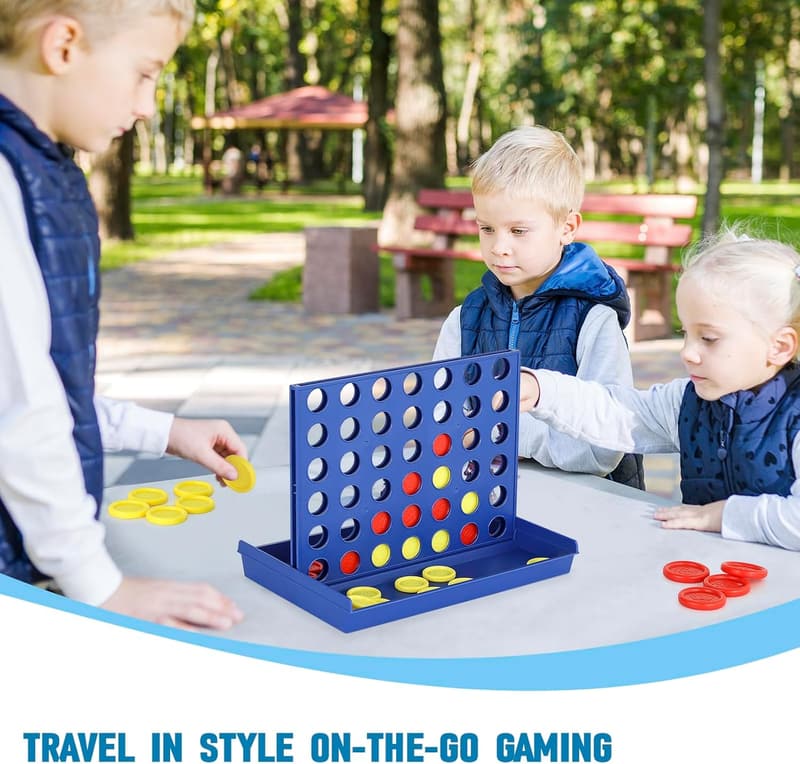 Travel 4 in a Row Connect Game - Medium 9.4