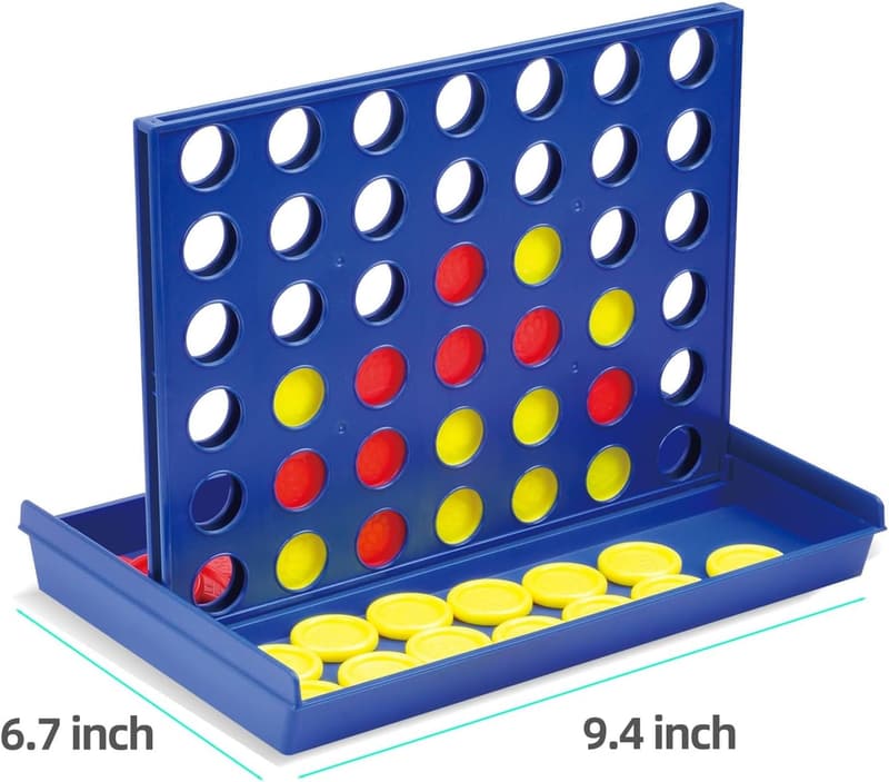 Travel 4 in a Row Connect Game - Medium 9.4